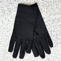 Вечерние перчатки черные