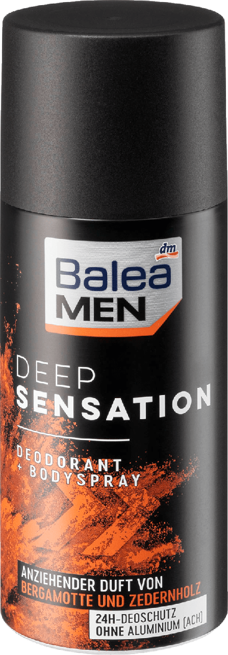 Дезодорант антиперспирант мужской Balea MEN Deep Sensation, 150 ml - фото 1 - id-p1060074187