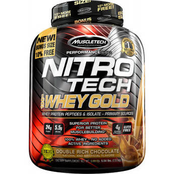 Протеїн MuscleTech Nitro-Tech Whey Gold 2510 г Шоколад (4384300937)
