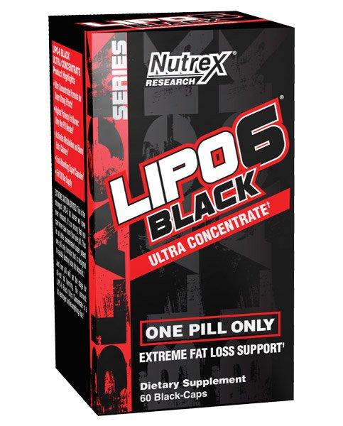 Жироспалювач Lipo-6 Black Ultra Concentrate 60 капсул (4384301073)