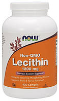 Витамины NOW Lecithin 1200 mg Softgels 400 капсул (4384301210)