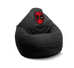 Крісло мішок "Deadpool mask. Black"
