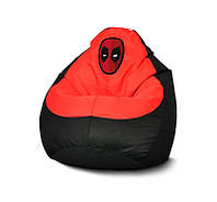 Крісло мішок груша "Deadpool mask"