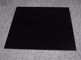 Скло на варильну поверхню з чорної склокераміки 50смх45см, фото 1