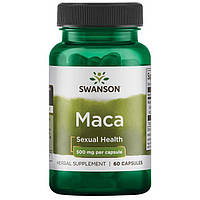 Тестостероновый бустер Swanson Maca 60 капсул (4384301390)