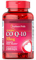 Витамины Puritan's Pride Q-SORB Co Q-10 30 mg 200 капсул (4384301403)