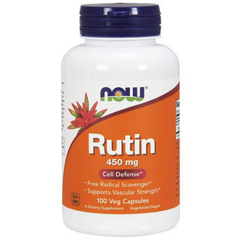 Спеціальний продукт NOW Rutin 450 mg Veg Capsules 100 кап (4384301408)