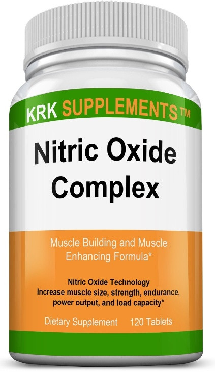 Передтренувальний комплекс KRK Supplements Nitric Oxide Complex 90 таблеток (4384301414)