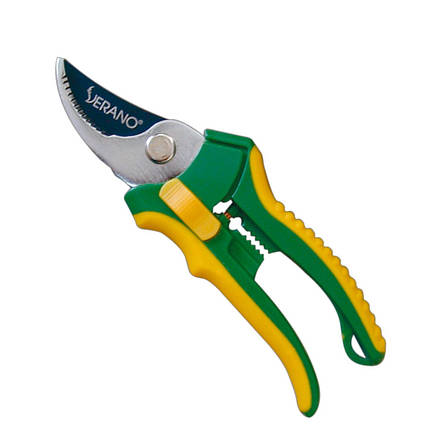 Секатор садовий Verano косий зріз 19 мм 220 мм (71-809), фото 1