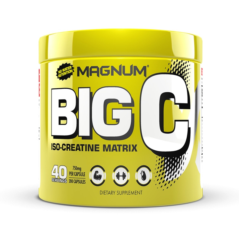 Креатин Magnum Nutraceuticals Big C 200 капсул (4384301501)
