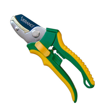 Секатор садовий Verano прямий зріз 19 мм 210 мм (71-810), фото 1