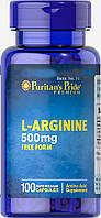 Аминокислота Puritan's Pride L-Arginine 500 mg 100 капсул (4384301589)
