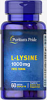 Аминокислота Puritan's Pride L-Lysine 1000 mg 60 таблеток (4384301591)