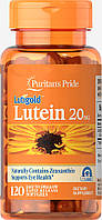 Витамины Puritan's Pride Lutein 20 mg with Zeaxanthin 120 капсул (4384301597)