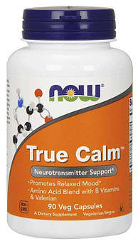 Спеціальний продукт NOW True Calm Veg Capsules 90 капсул (4384301639)