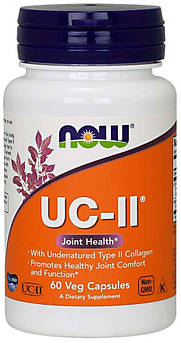 Хондропротектор NOW UC-II Type II Collagen Veg Capsules 60 капсул (4384301640)