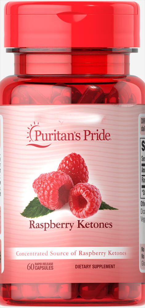 Жироспалювач Puritan's Pride Raspberry Ketones 100 mg 60 капсул (4384301648)