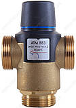 Клапан 1 1/4" Afriso ATM883 35-60°C DN25 від опіків для ГВП термостатичний змішувальний термосмесітельний 1288310, фото 3