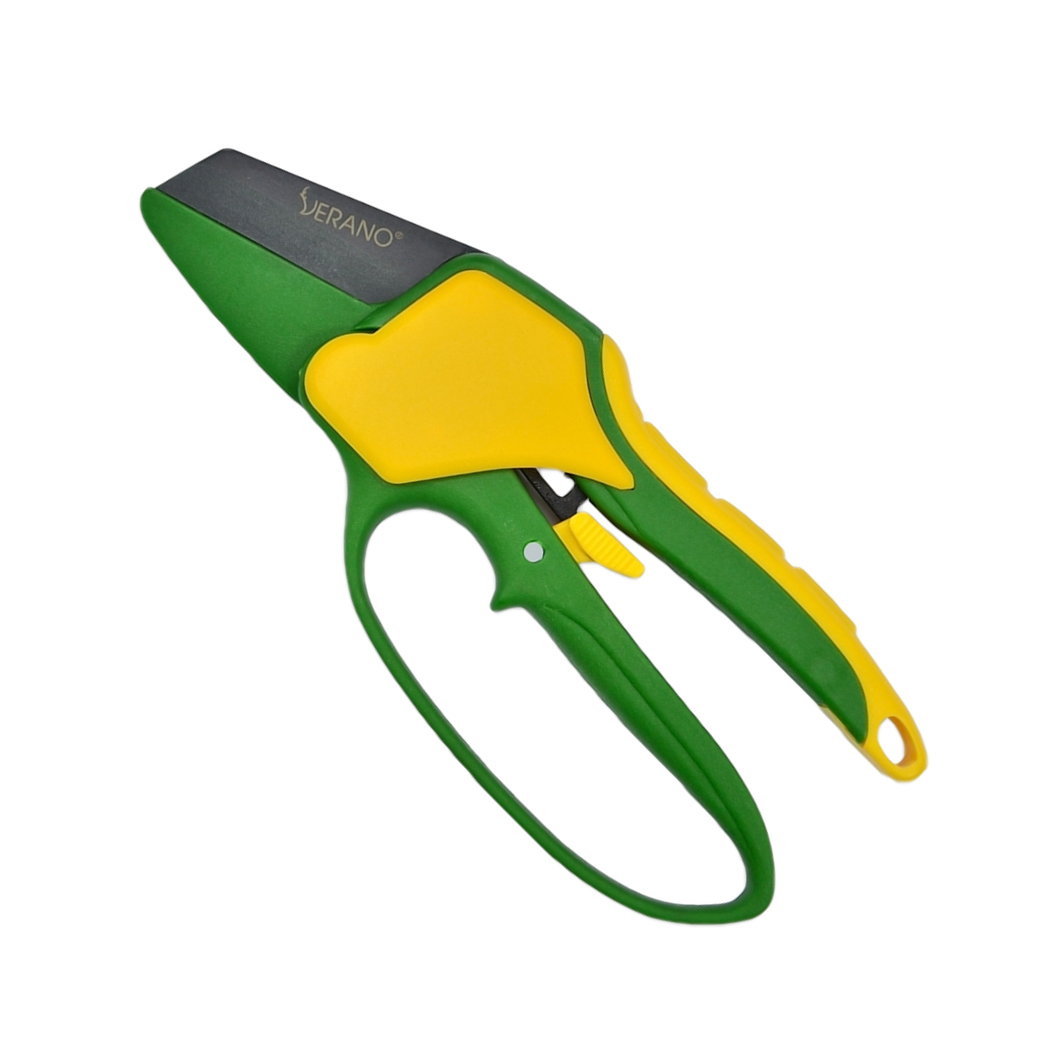 Секатор садовий Verano прямий зріз 19 мм 205 мм (71-808)