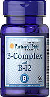 Витамины Puritan's Pride Vitamin B-Complex And Vitamin B-12 90 таблеток (4384301682)