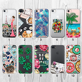 Силіконовий чохол з малюнком для Apple iPhone 7 (new collection)
