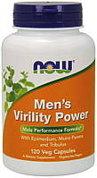 Тестостероновый бустер NOW Men's Virility Power Capsules 120 капсул (4384301904)