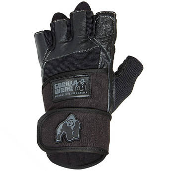 Рукавиці Gorilla Wear Dallas Wrist Wrap Gloves Black M (4384301924)