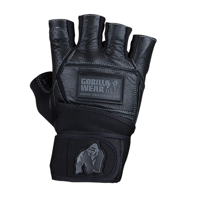 Рукавиці Gorilla Wear Hardcore Wrist Wrap Gloves Black 3XL (4384301929)
