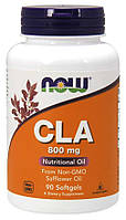 Специальный продукт NOW CLA (Conjugated Linoleic Acid) 800 mg Softgels 90 капсул (4384301957)