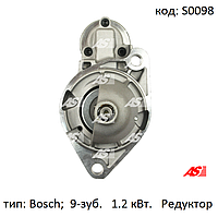 Стартер на Opel, Chevrolet, Daewoo, 1.8 i, 2.0 i, 2.2 i (бензин) 00001107045, CS879, 111123, 111848, AS S0098