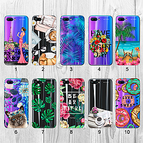 Силіконовий чохол з малюнком для Huawei Honor 10 (COL-L29) (new collection)