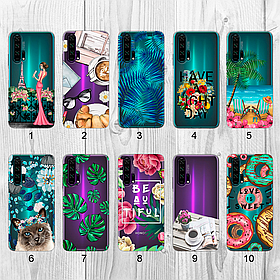 Силіконовий чохол з малюнком для Huawei Honor 20 Pro (new collection)
