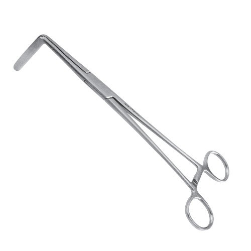 Затискач вагінальний для гістеректомії Wertheim Cullen, 21,5 см, J-17-299, фото 1