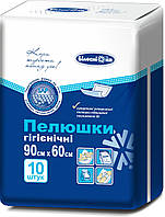 Пелюшки гігієнічні універсальні "Білосніжка", 90см х60см, 10шт