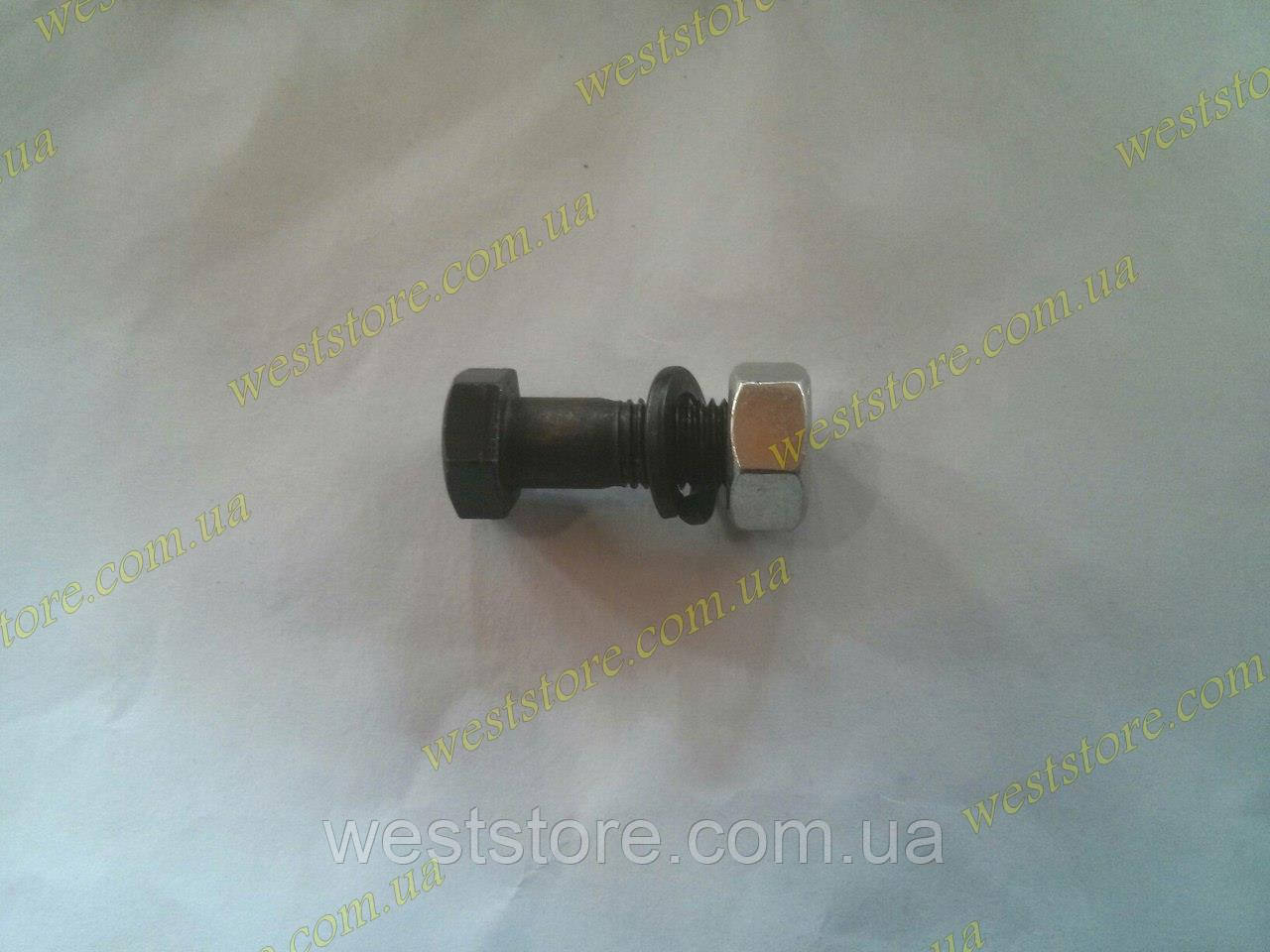 Болт кардана Москвич 412, 2140 в зборі (болт + гайка + гровер) M8x22x1