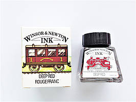 Туш Winsor&Newton Темно-червоний №227 14 мл