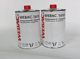 Webac 1610 - Поліуретанова ін'єкційна смола (витримує деформації). Герметизація цегляної та кам'яної кладки.