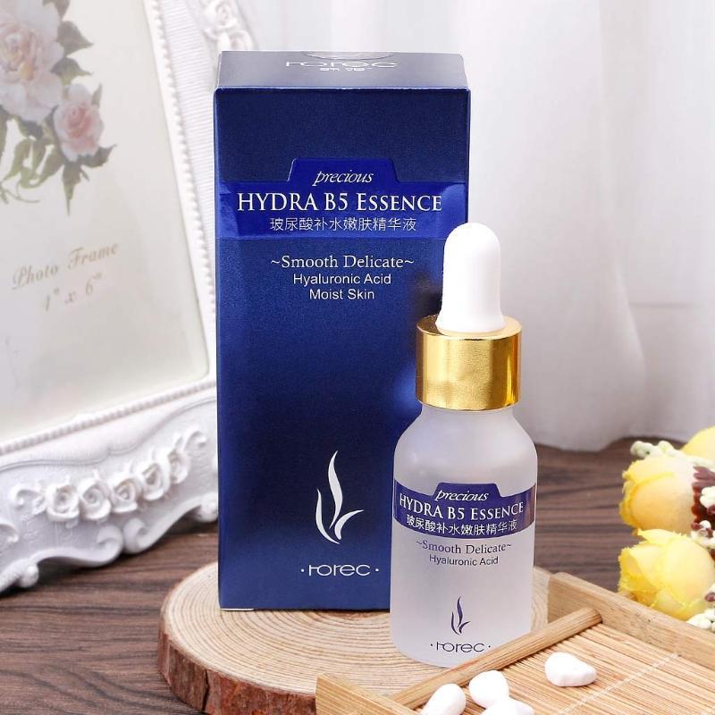 Сироватка для обличчя з гіалуроновою кислотою та вітаміном B5 Rorec Hydra B5 Essence (15мл)