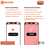 Захисне скло Mocolo Google Pixel 4 (Black) - Full Glue, фото 4