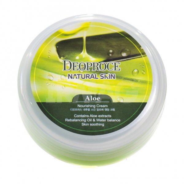 Крем для обличчя та тіла з естрактом алое Deoproce Natural Skin Aloe 100 мл, фото 1