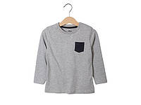 Дитячий реглан лонгслів сірий pepperts на 134-140 на хлопчика