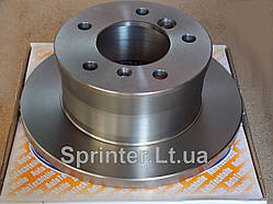 Диск гальмівний зад. Sprinter 308-316, 96- (272x16) AUTOTECHTEILE 4356