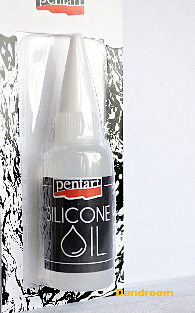 Силіконова олія для Pouring медіума, ефект крапель, 20 мл, Pentart, фото 1