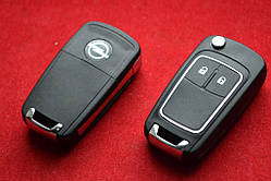 Викидний ключ Opel з 2010 корпус на 2 кнопки
