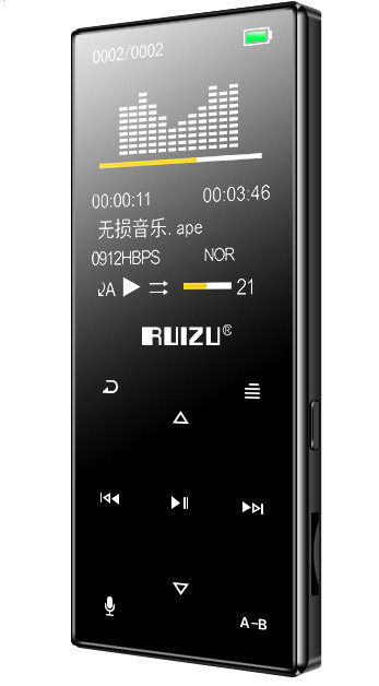 MP3 Плеер RuiZu D29 4Gb Hi-Fi Original Черный - фото 2 - id-p1060324325