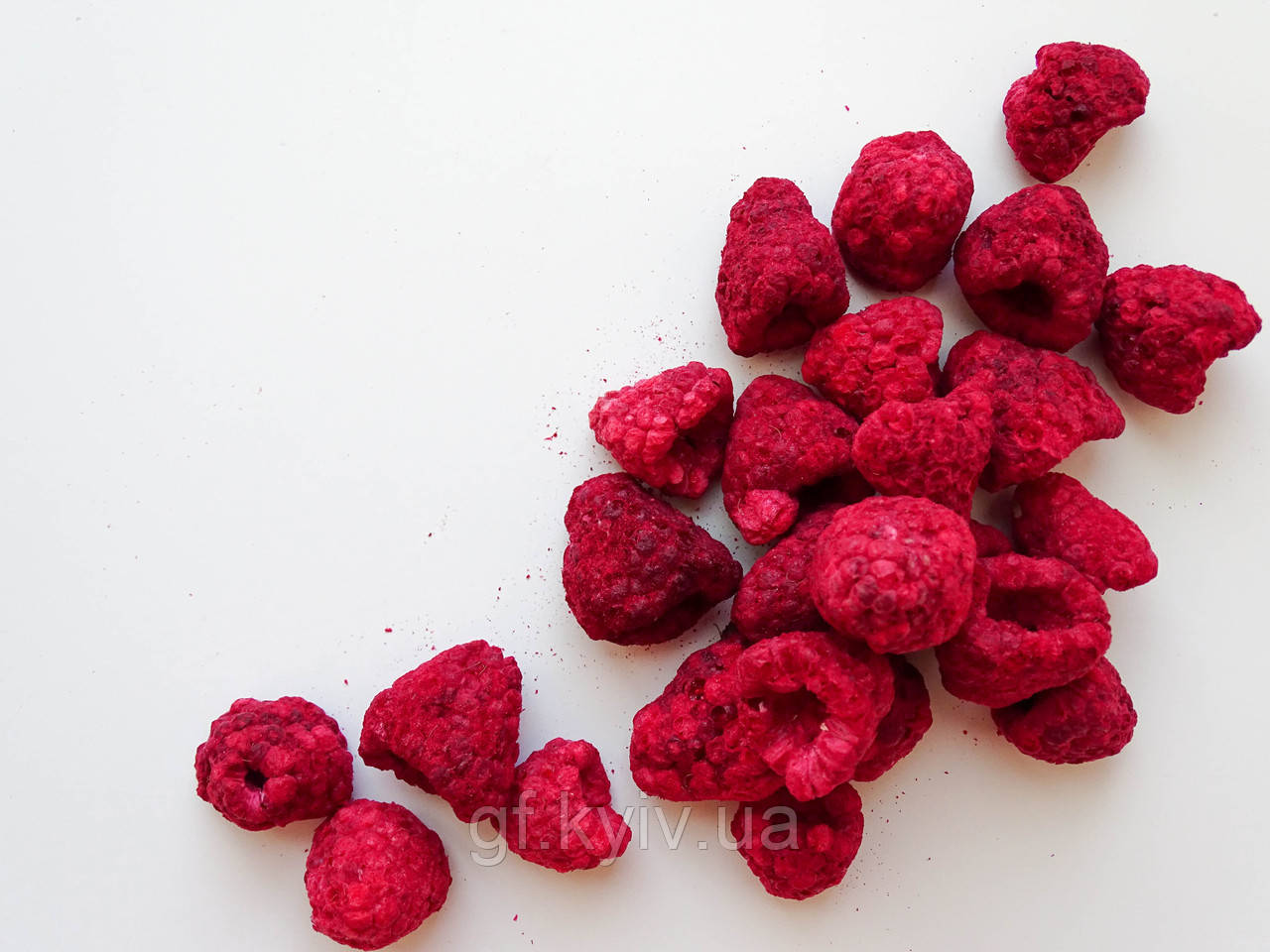 Малина цілі ягоди 50г сублімована, натуральна від українського виробника