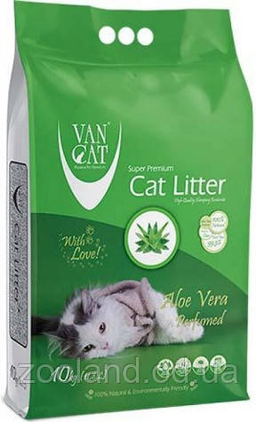 VanCat AloeVera Комкуваний наповнювач, 5 кг