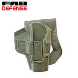 Кобура Fab Defense Scorpus Makarov (Ізраїль) ЗЕЛЕНА (3 утримувача) для ПМ, фото 2