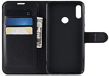 Кожаный чехол-книжка для Asus Zenfone Max Pro M2 ZB631KL красный, фото 3