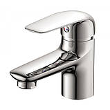 Змішувач для маленького умивальника латунний Haiba Dario 001, фото 2